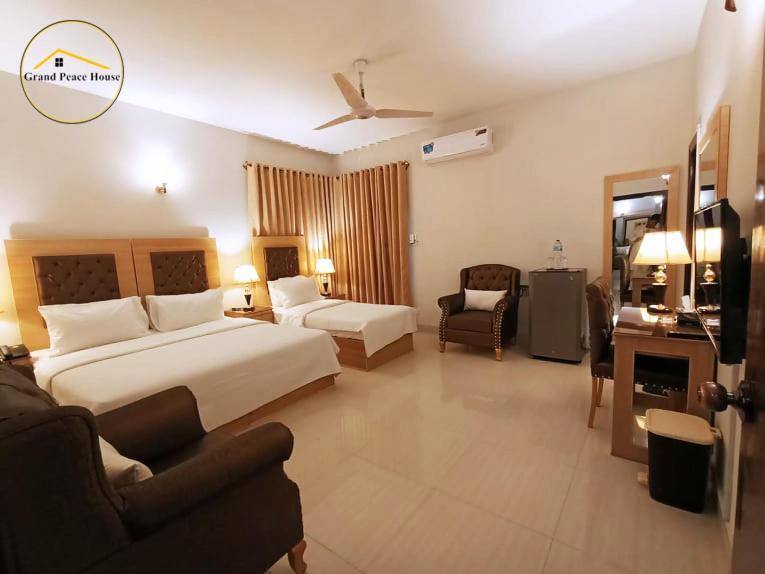 Bed and Breakfast Grand Peace House II Islamabad Esterno foto